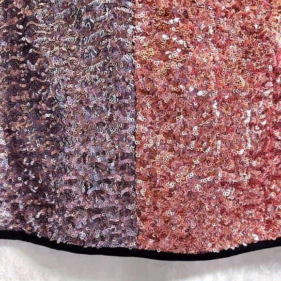 One Teaspoon Sequin Racerback Mini Dress In Bronze/Silver Size XXS NWT Scarface - Picture 5 of 11